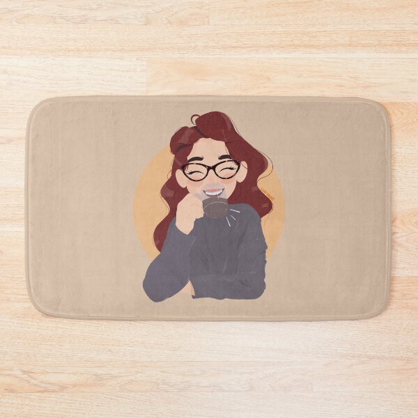 Item preview, Coffee Lover Girl designed and sold by Ludmila Vago.