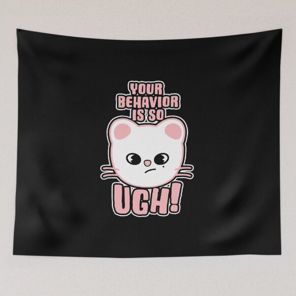 Item preview, Your behavior is so... UGH! (SKZ Hyunjin Jiniret) designed and sold by ninthstreet.
