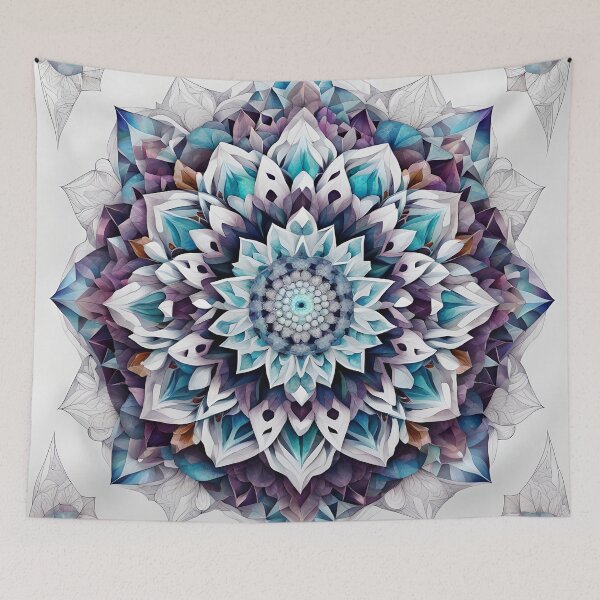 Item preview, Celestial Whispers Mandala designed and sold by MandalasShops.