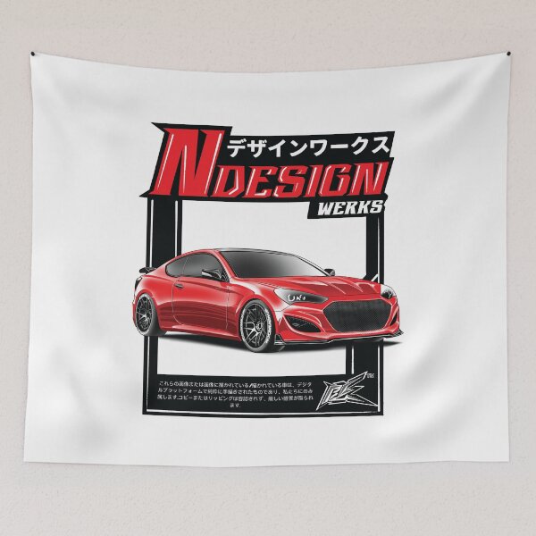Item preview, hyundai genesis coupe red designed and sold by NaquashM.