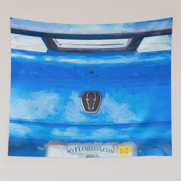 Item preview, 2024 Grabber Blue Ford Mustang Dark Horse X223 designed and sold by RichFrancoCars.
