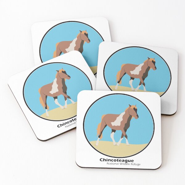 Item preview, Chincoteague Island National Wildlife Refuge Wild Pony Image designed and sold by laughingwillows.