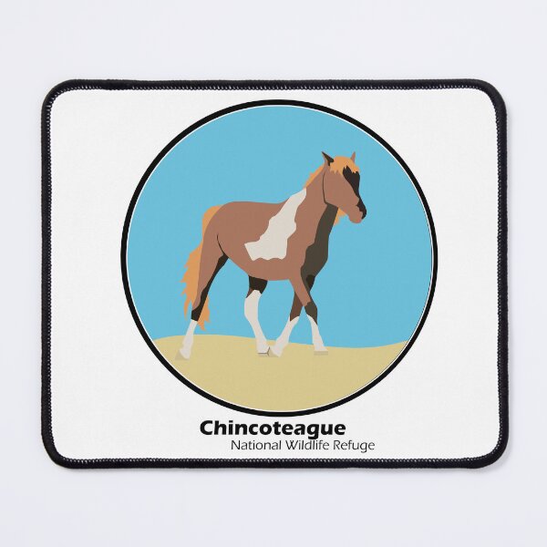 Item preview, Chincoteague Island National Wildlife Refuge Wild Pony Image designed and sold by laughingwillows.