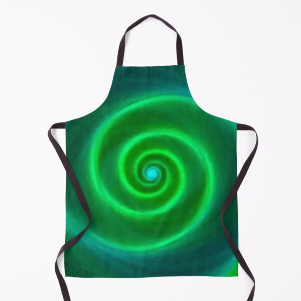Item preview, Green spiral designed and sold by ROPATROKOLA.