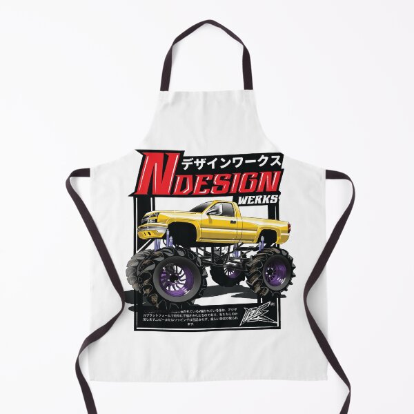 Item preview, chevy silverado monster truck yellow designed and sold by NaquashM.