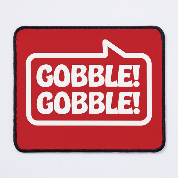 Item preview, Gobble Gobble! - Talking Shirt (White on Red) designed and sold by Justin Ellis.