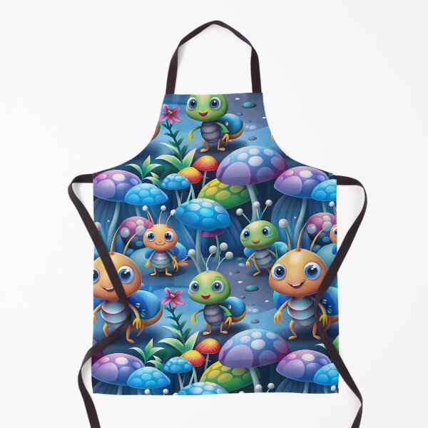 Item preview, Magic Ants Walking Through the Enchanted Forest - Seamless Pattern #5 designed and sold by Second Draft Visuals.
