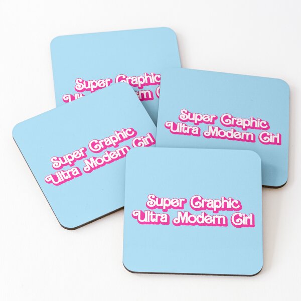 Item preview, Super Graphic Ultra Modern Girl Hearts Pink and White designed and sold by aestheticqueen.