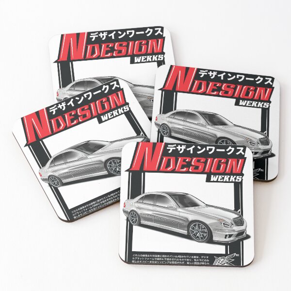 Item preview, w211 e55 german muscle car white designed and sold by NaquashM.