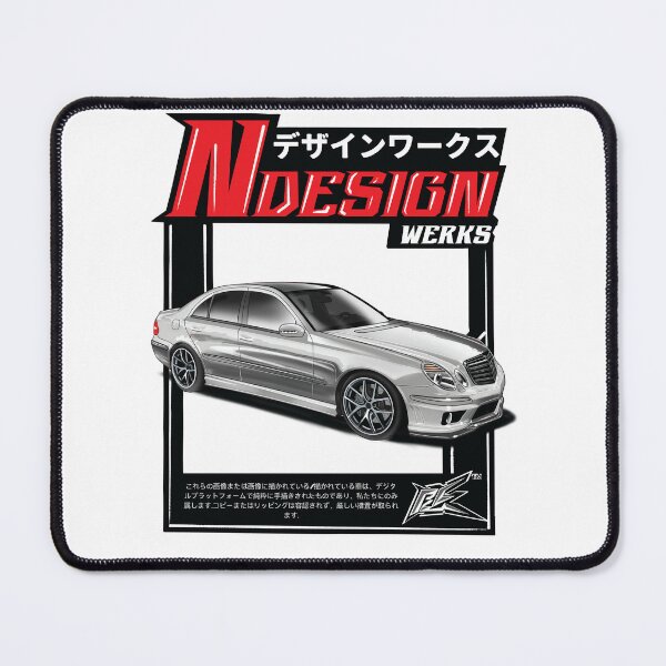 Item preview, w211 e55 german muscle car white designed and sold by NaquashM.