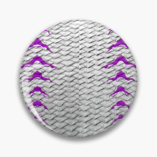 Item preview, White scales with Purple stripes designed and sold by MerrowFins.