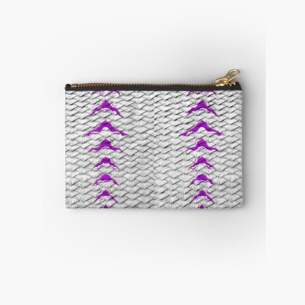 Item preview, White scales with Purple stripes designed and sold by MerrowFins.