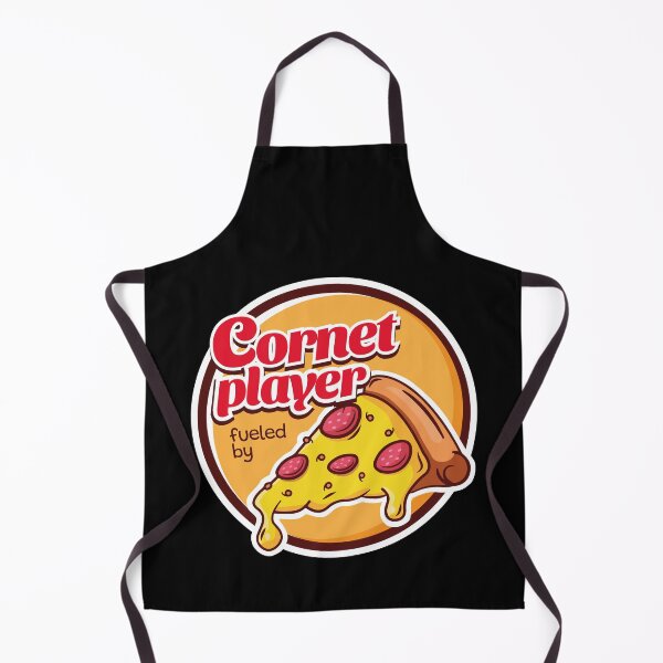 Item preview, Cornet Player Fueled by Pizza designed and sold by MaryAller.