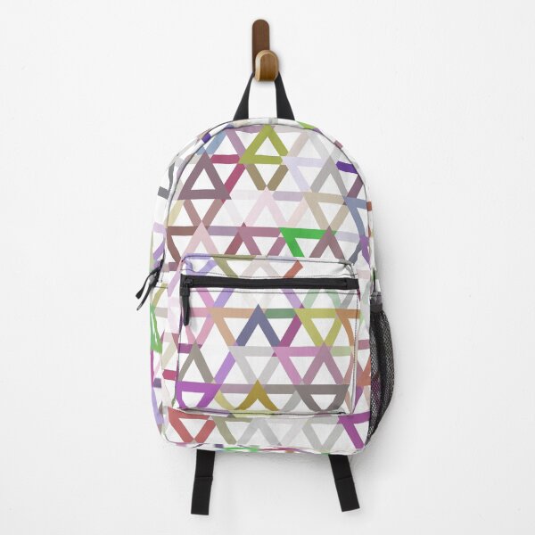 Item preview, Honeycomb | Triangles pattern | Backpack | Notepad | Back to school designed and sold by RedCircleArt.