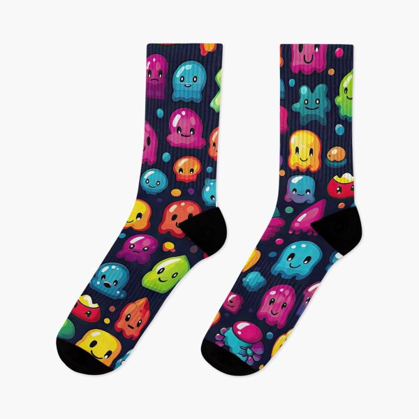 Item preview, Kawaii Cute Pixel Anime Emoji Pattern designed and sold by AeonAcademy.