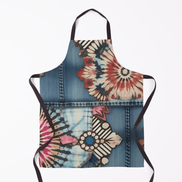 Item preview, Faux denim and tiedye designed and sold by Roxburylane.