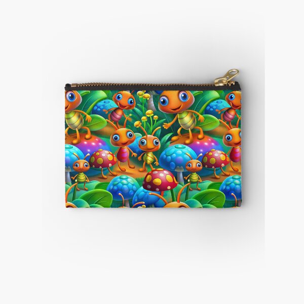 Item preview, Magic Ants Walking Through the Enchanted Forest - Seamless Pattern #6 designed and sold by Second Draft Visuals.