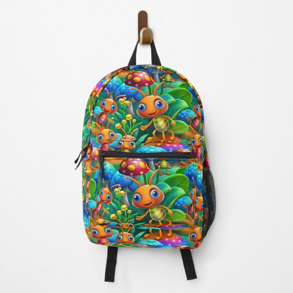 Item preview, Magic Ants Walking Through the Enchanted Forest - Seamless Pattern #6 designed and sold by Second Draft Visuals.