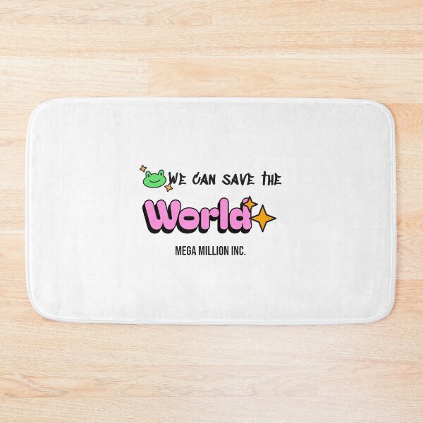 Item preview, We can save the world (frog) T-shirt designed and sold by Akira-closet.