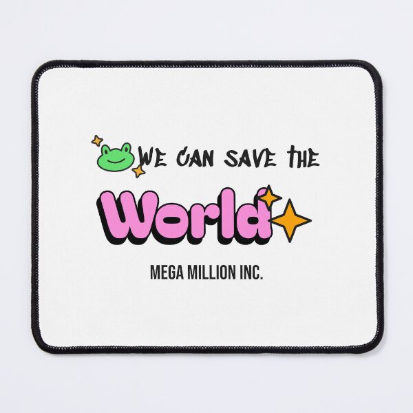 Item preview, We can save the world (frog) T-shirt  designed and sold by Akira-closet.