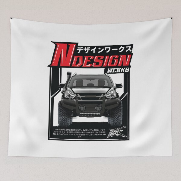 Item preview, isuzu dmax vcross overland black  designed and sold by NaquashM.
