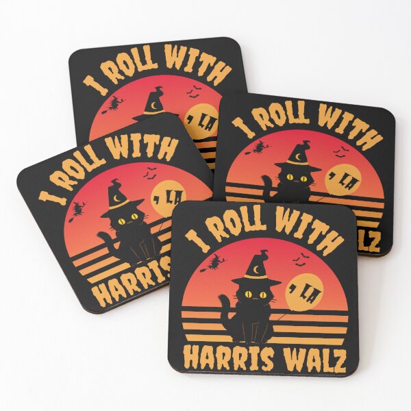Item preview, Tim walz, harris walz obviously, I Roll With Harris Walz, harris walz 2024,Halloween cat Lady Kamala, Kamala walz, harris walz, kamala harris walz, Madame President. designed and sold by A3-Creations.