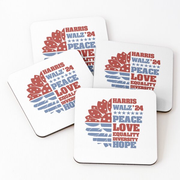 Item preview, Kamala Harris Tim Walz 2024 Peace  designed and sold by Winther-Art.