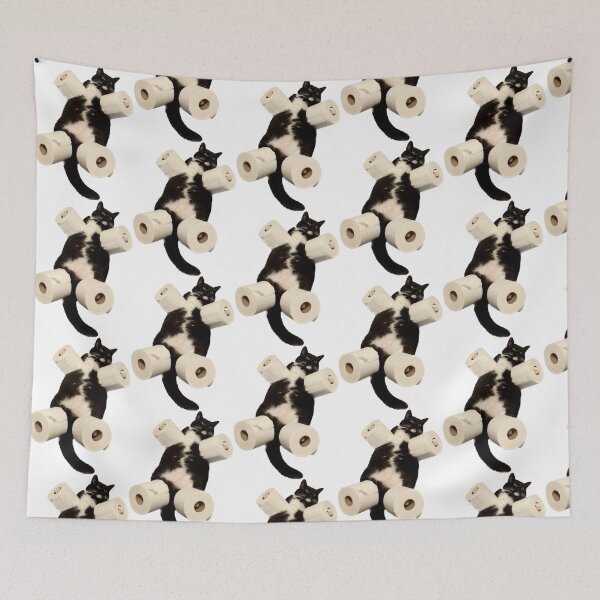 Item preview, Toilet paper roll cat designed and sold by Ratcatdoggg.