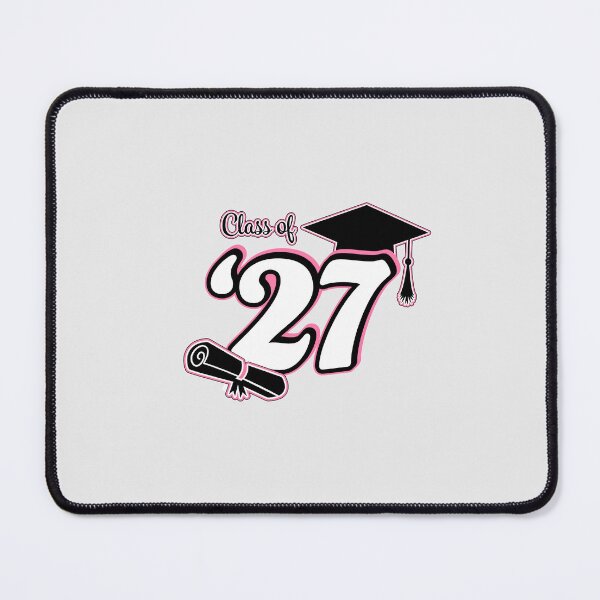 Item preview, Class of 2027 Graduation Design (Pink and Black) designed and sold by SavsSparkleShop.