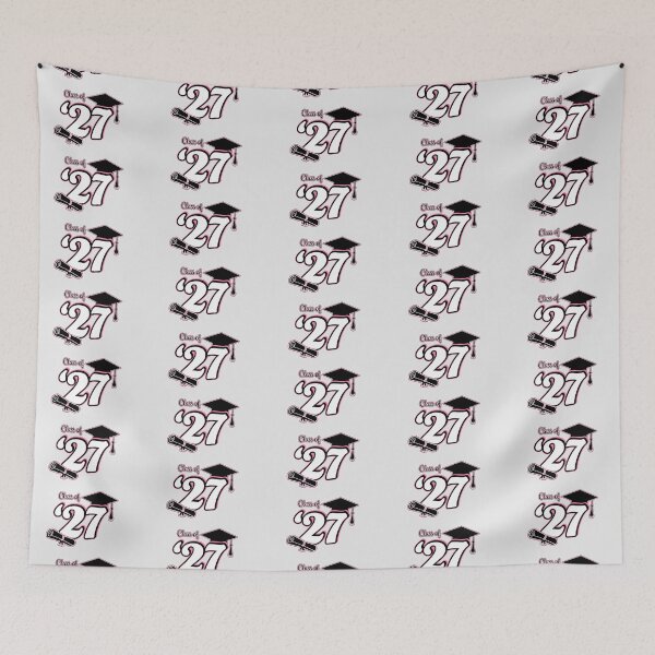 Item preview, Class of 2027 Graduation Design (Pink and Black) designed and sold by SavsSparkleShop.