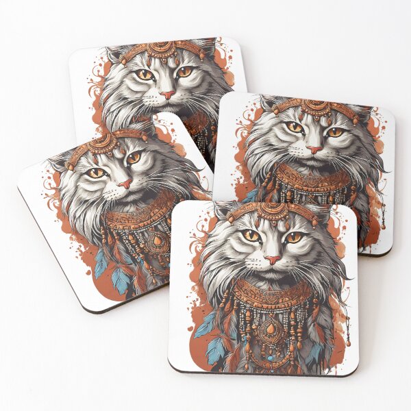 Item preview, cats art tribe designed and sold by unimajinasi.