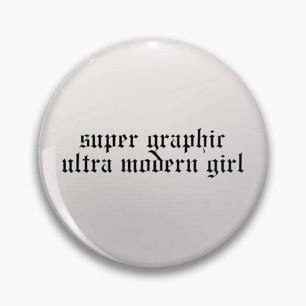 Item preview, Super Graphic Ultra Modern Girl Gothic Old English designed and sold by aestheticqueen.