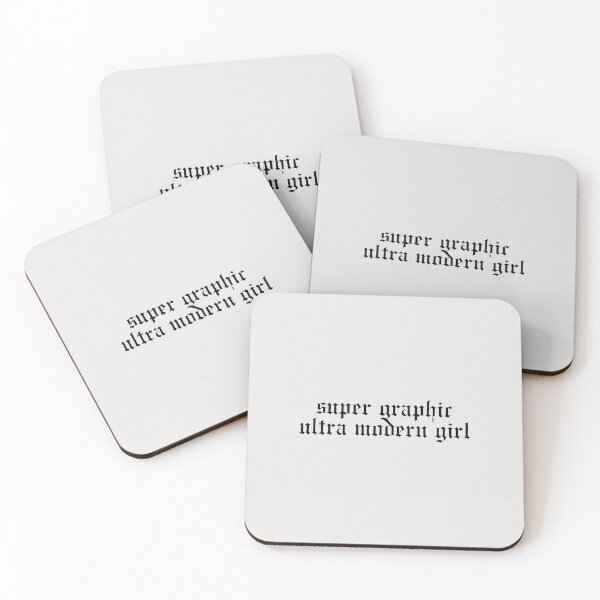 Item preview, Super Graphic Ultra Modern Girl Gothic Old English designed and sold by aestheticqueen.