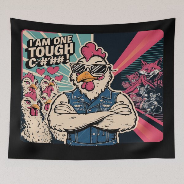 Item preview, I am One Tough C###! designed and sold by FanaticB.