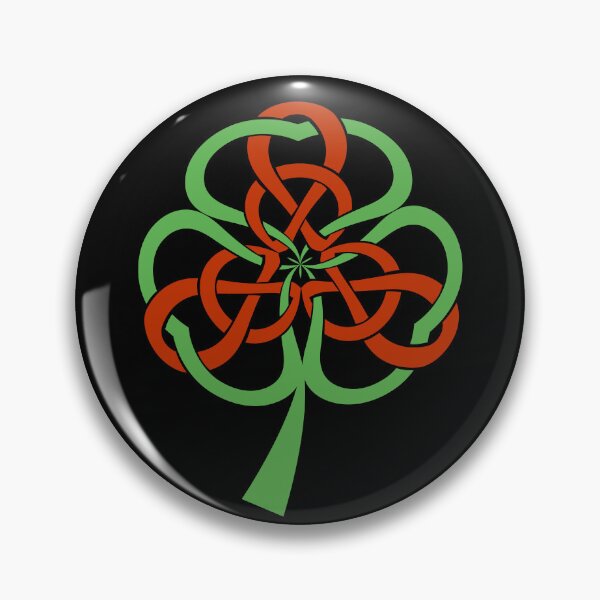 Item preview, Irish Celtic Shamrock Trinity Knot designed and sold by Jeallan Designs.