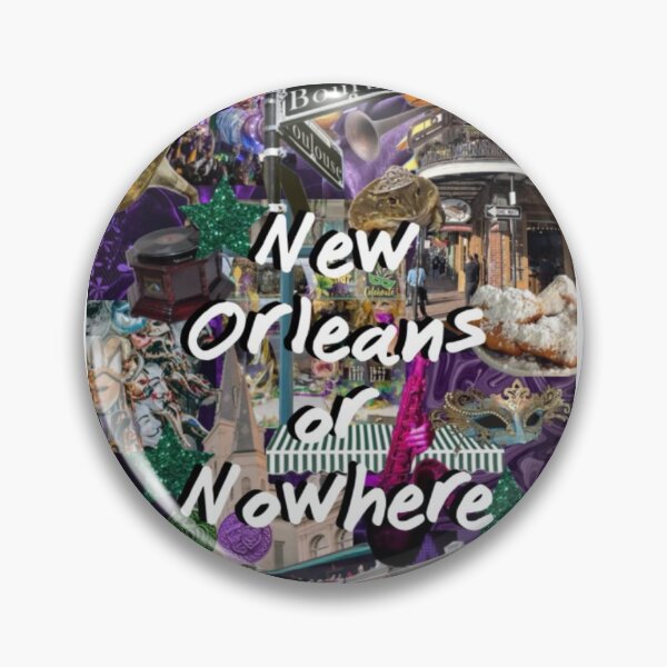Item preview, New Orleans or Nowhere NYC Collage designed and sold by dormsanddoodles.
