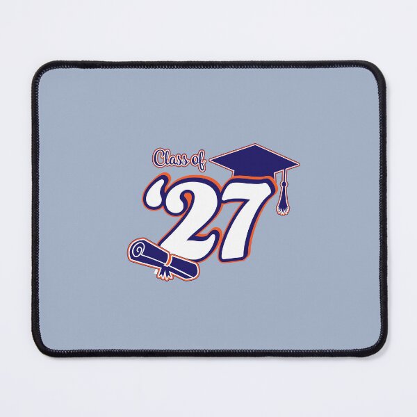 Item preview, Class of 2027 Graduation Design (Orange and Blue) designed and sold by SavsSparkleShop.