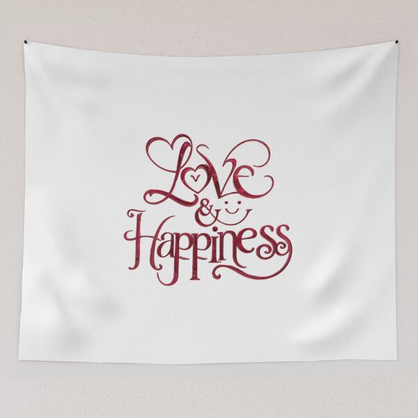 Item preview, Love and "Happiness designed and sold by Gentle40Winks.