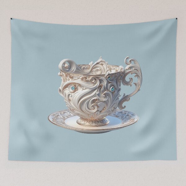 Item preview, Baroque Elegance Mug designed and sold by Indoni.