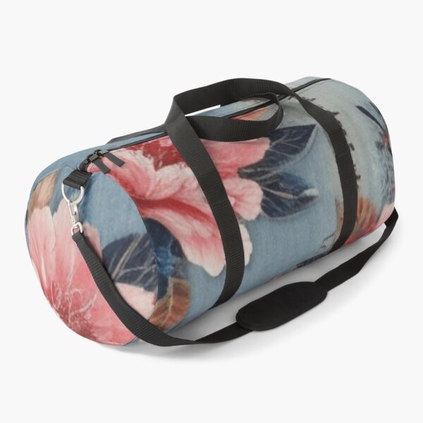 Item preview, Tattered denim and flowers designed and sold by Roxburylane.