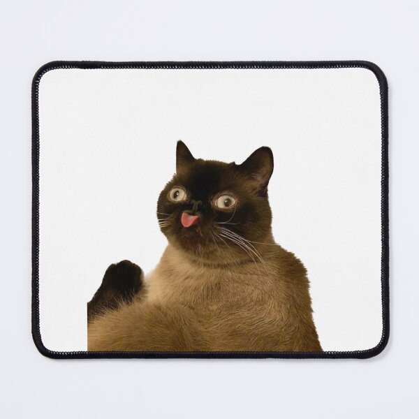 Item preview, Silly crossed eye cat designed and sold by Ratcatdoggg.