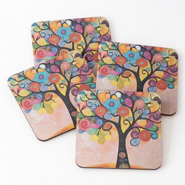 Item preview, Tree in Spring Filled with Blossoms designed and sold by MaryFiore.