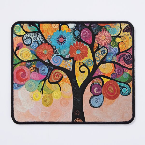 Item preview, Tree in Spring Filled with Blossoms designed and sold by MaryFiore.