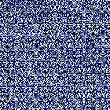 Artwork thumbnail, Blue Pattern  by ncbennett
