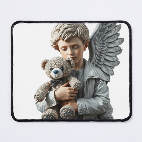 Item preview,  Biker angel child and diamond teddy bear designed and sold by TaliaShin.