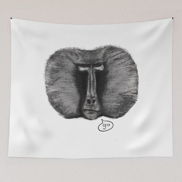 Item preview, Baboon designed and sold by SpottedPilot.