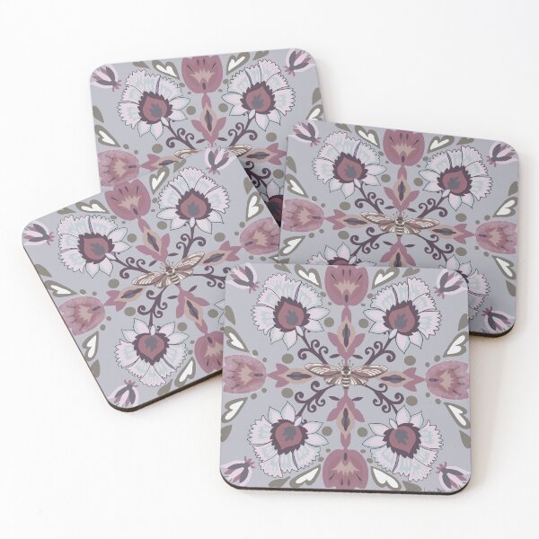 Item preview, Boho Mandala - Dusky Mauve-24A-062 designed and sold by Cori Lang.