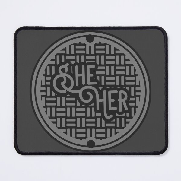 Item preview, NYC UTILITY COVER SHE HER designed and sold by HELLOCROSSING.