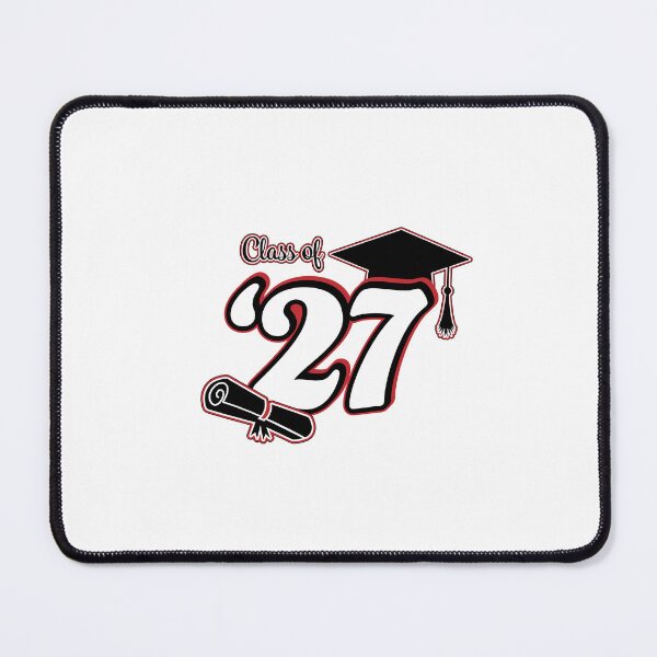 Item preview, Class of 2027 Graduation Design (Red and Black) designed and sold by SavsSparkleShop.