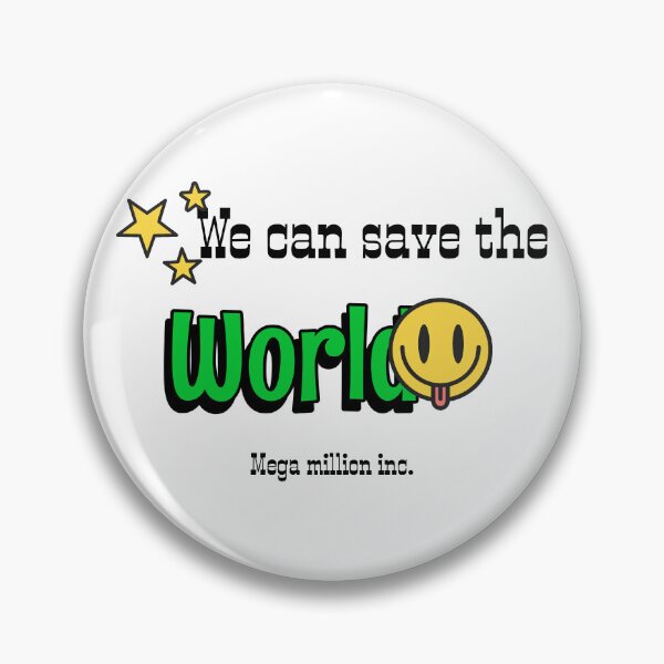 Item preview, We can save the world (smiley) T-shirt  designed and sold by Akira-closet.